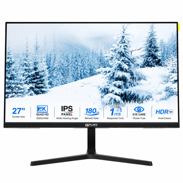 GFury GF-27 Dominion 27″ QHD IPS 200Hz Flat Gaming Monitor